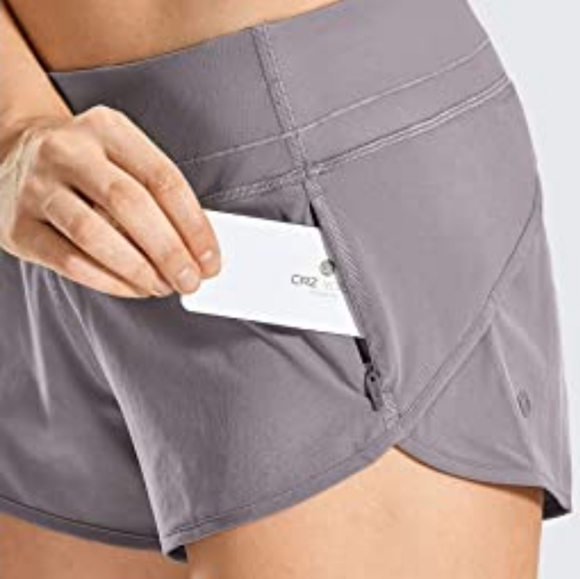 Womens running shorts, 2.5" inseam - Picture 7 of 9